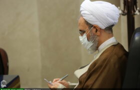 ابلاغ سلام آیت الله اعرافی به طلاب جهادی