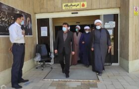 نمایندگان دفتر اجتماعی و سیاسی حوزه از بیمارستان شهید جلیل یاسوج بازدید کردند .