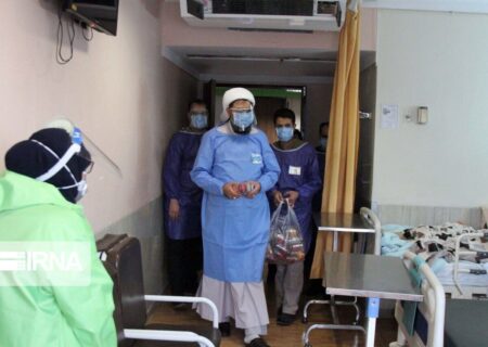 حضور نیروی های طلاب جهادی استان گیلان در مقابله با بحران کرونا