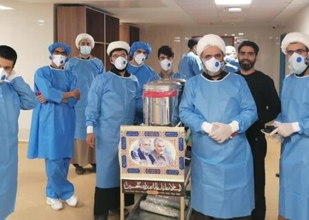 طلاب بسیجی و جهادی کردستان ۲۴ پایگاه فعال مقابله با کرونا راه اندازی کرده اند