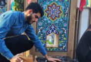 گزارش تصویری غبارروبی گلزار شهدا
