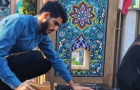 گزارش تصویری غبارروبی گلزار شهدا