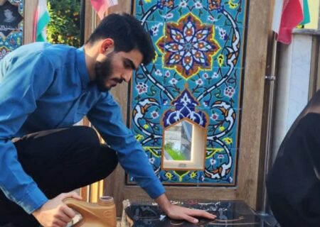 گزارش تصویری غبارروبی گلزار شهدا