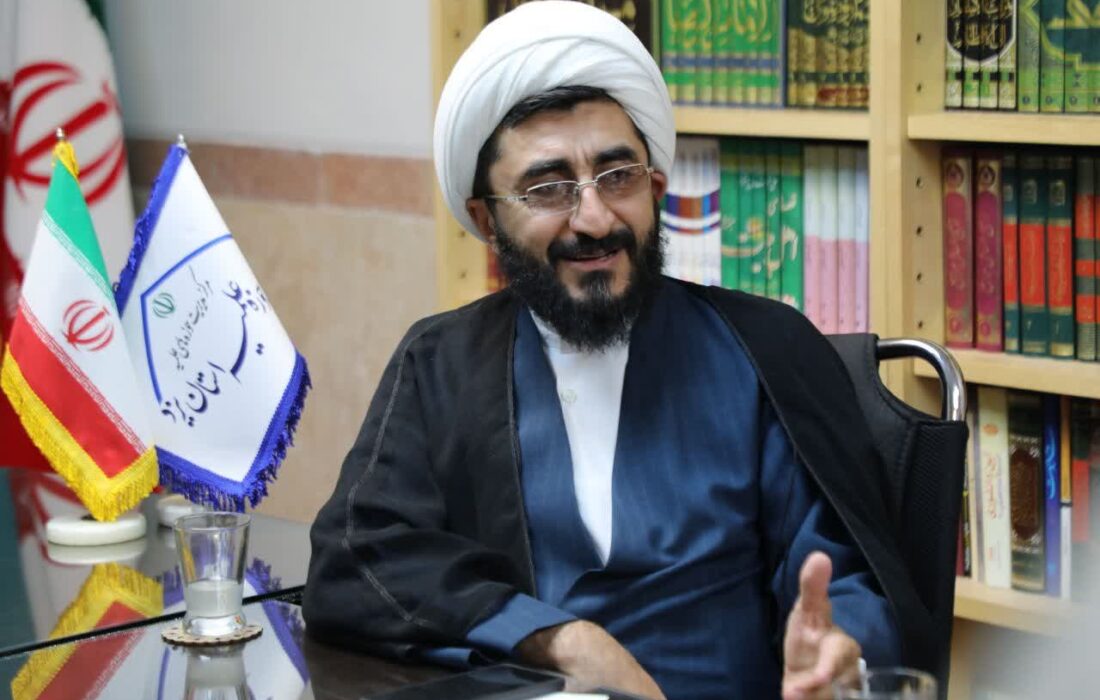 جلسه اعضای قرارگاه جنگ ترکیبی بلاغ مبین حوزه علمیه استان یزد