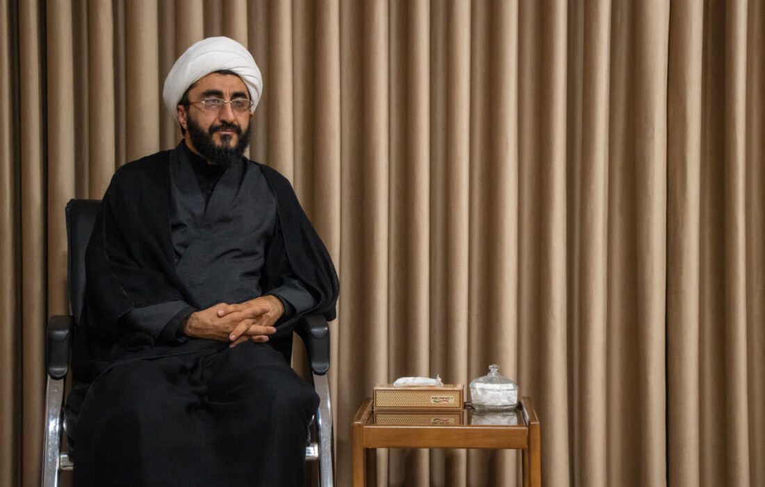 گزارش تصویری سرپرست دفتر امور اجتماعی و سیاسی حوزه های علمیه به استان زنجان